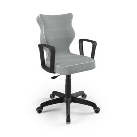 Bureaustoel aangepast tot een hoogte van 159-188 cm - grijs, ENTELO