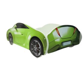 Autobed S-CAR - groen, BabyBoo