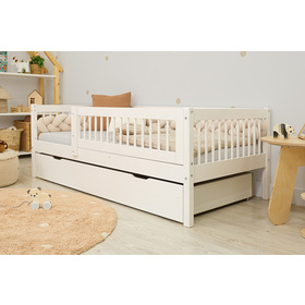 Kinderbed Teddy Plus - wit, Ourbaby®